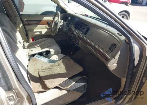 2004 Mercury Grand Marquis Gs из США, поврежденный, VIN 2MEFM74W94X627257